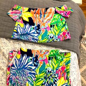 Lilly Pulitzer Matching Set